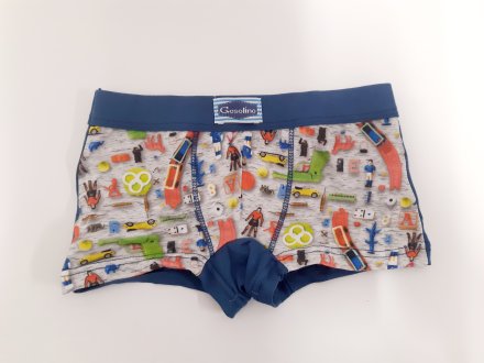 Gasolino boxerky chlapecké 3788 tm.modré